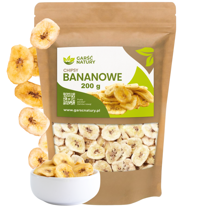 Chipsy bananowe 200g
