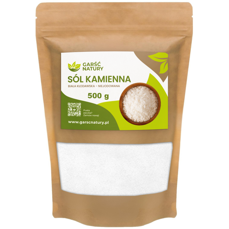 Tradycyjna sól kłodawska Garść Natury 500g