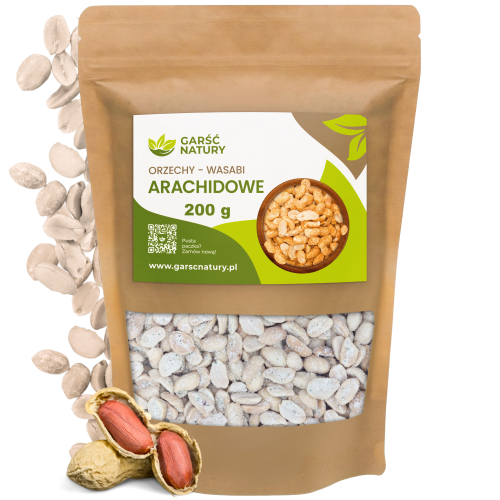 Orzechy ziemne arachidowe wasabi 200g