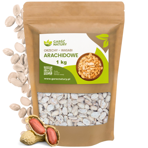 Orzechy ziemne arachidowe wasabi 1 kg