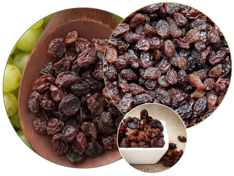 Rodzynki 500g ciemne winogrono