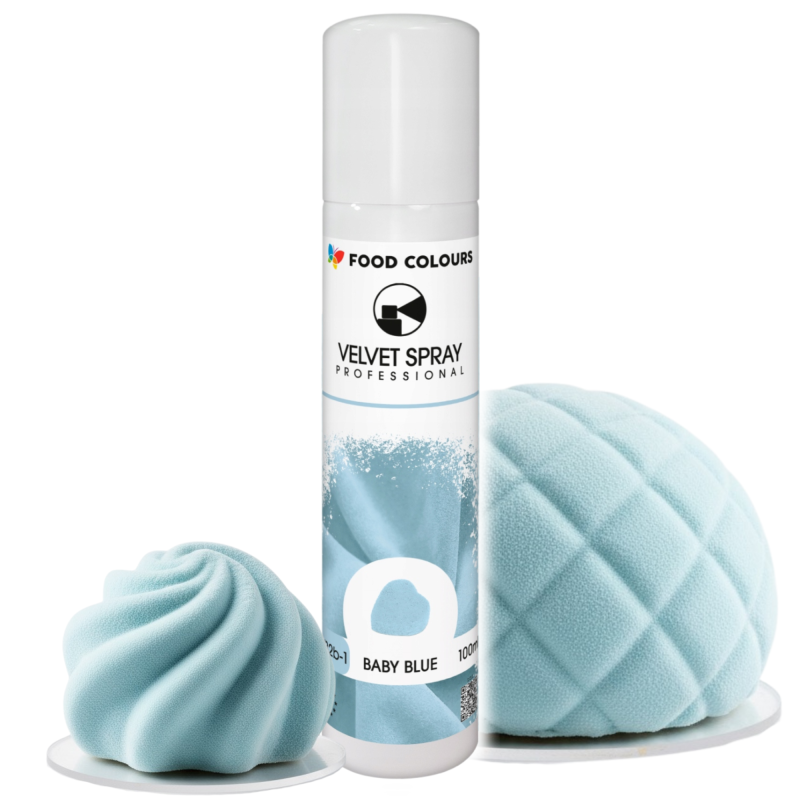 Barwnik spożywczy zamsz Baby blue 100 ml Food Colours