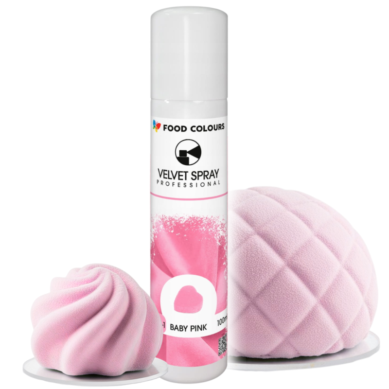 Barwnik spożywczy zamsz Baby pink 100 ml Food Colours