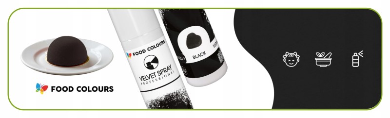 Efekt zamszu w sprayu w kolorze czarnym