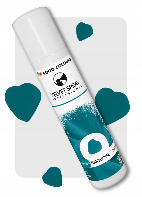 Spray Velvet Turkusowy