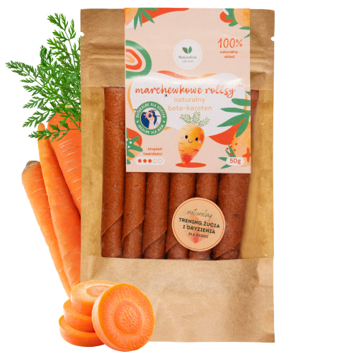 Rollsy witaminowe Marchewkowe 50g Naturalnie Zdrowi