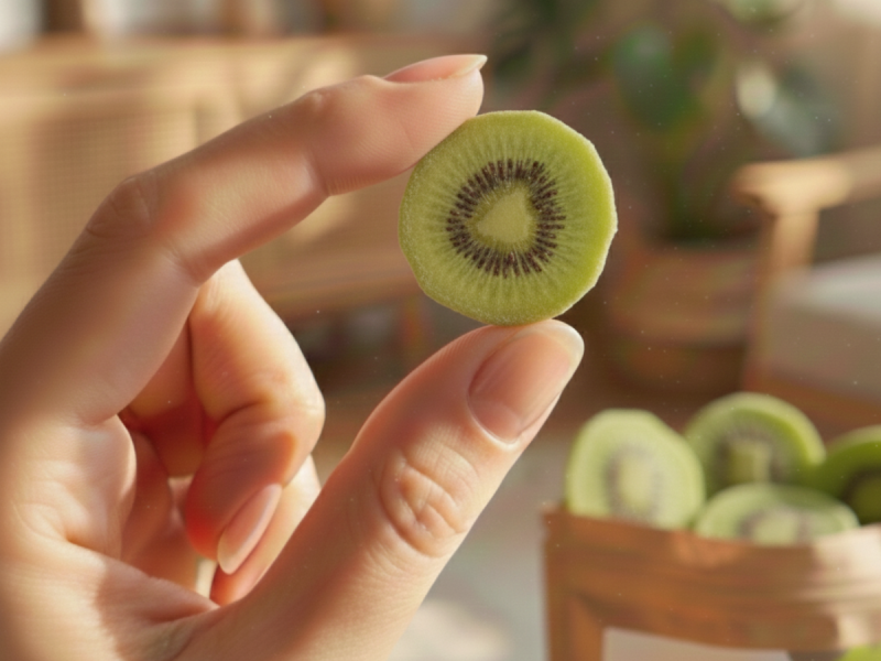 kiwi liofilizowane plastry
