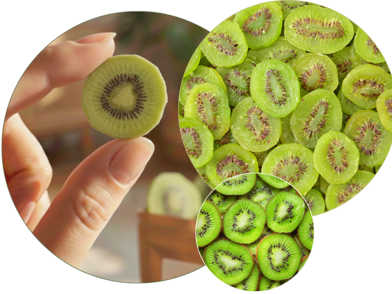 Kiwi liofilizowane w plastrach Garść Natury
