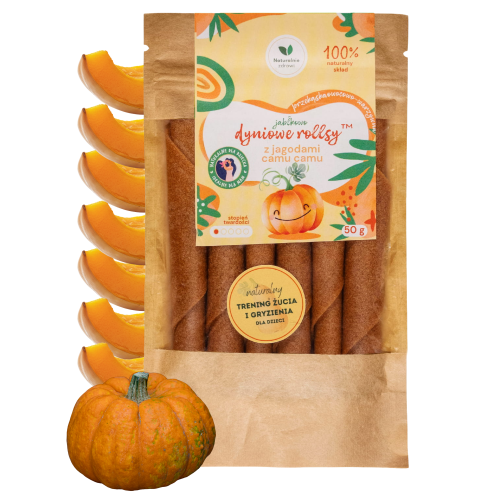 Rollsy witaminowe Dyniowe 50g Naturalnie Zdrowi