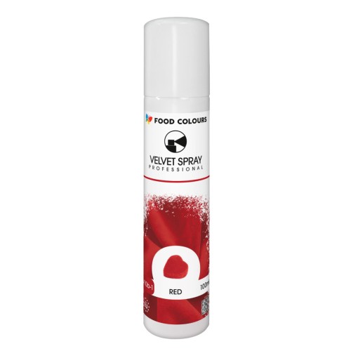 Barwnik spożywczy zamsz w sprayu Burgundowy 100ml Food Colours