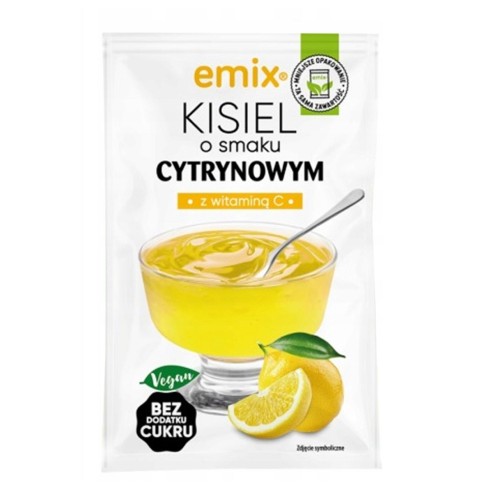 Kisiel Emix bez dodatku cukru cytrynowy 40g