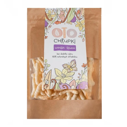 Chrupki wanilia-śliwka Otolandia 25g
