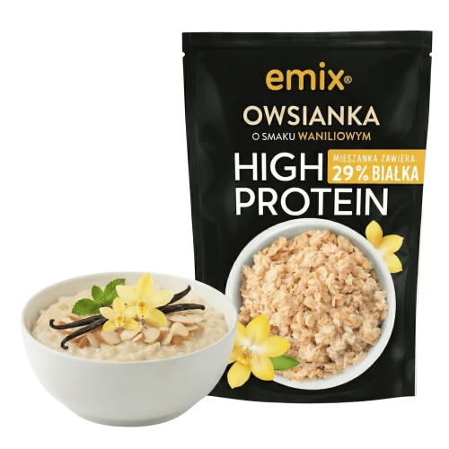 Owsianka proteinowa Emix bez dodatku cukru waniliowa 70g