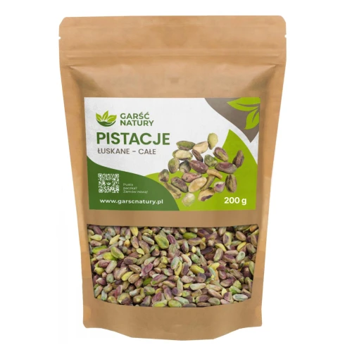 Pistacje łuskane całe 200g pistacja bez łupinek