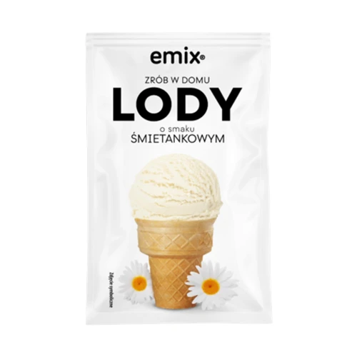 Lody domowe śmietanka Emix 60g