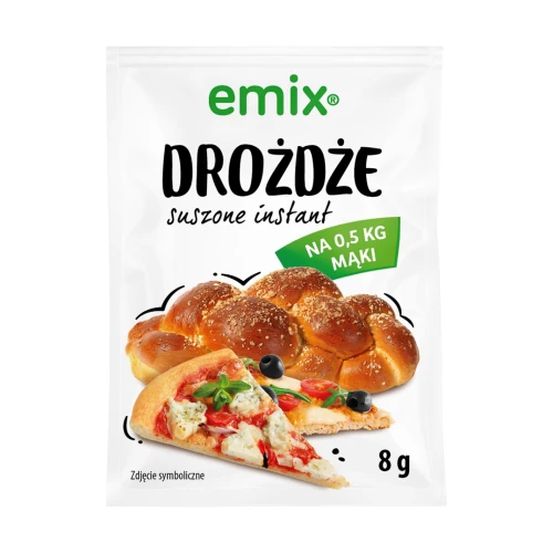 Drożdże suszone instant Emix 8g