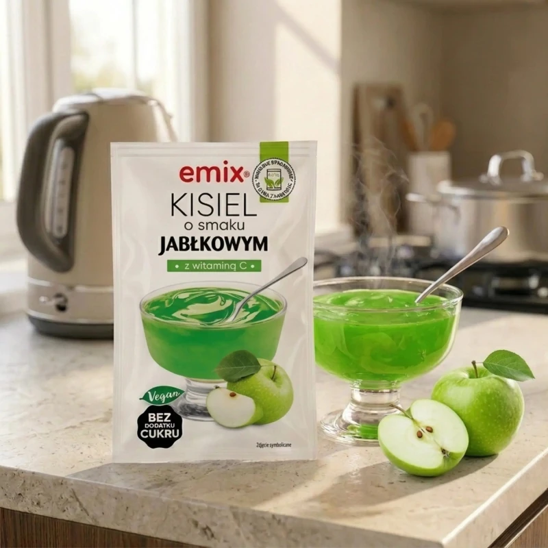Kisiel Emix bez dodatku cukru jabłkowym 40g
