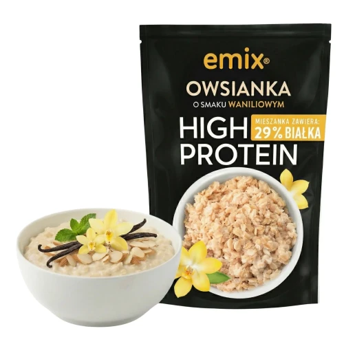 Owsianka proteinowa Emix bez dodatku cukru waniliowa 70g