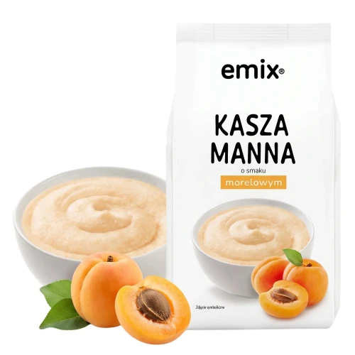 Kasza manna Emix bez dodatku cukru morelowa 500g