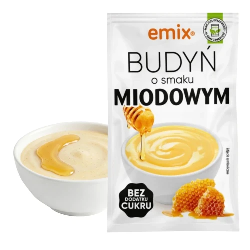 Budyń Emix bez dodatku cukru miodowy 40g