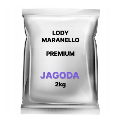 Lody Włoskie jagodowe 2kg Emix Maranello premium mieszanka w proszku