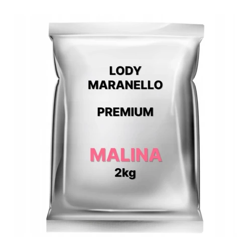 Lody Włoskie malinowe 2kg Emix Maranello premium mieszanka w proszku