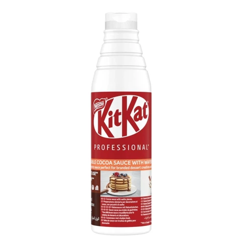 Sos polewa do lodów ciast kitkat Nestle z kawałkami wafla 1 kg