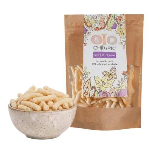Chrupki wanilia-śliwka Otolandia 25g