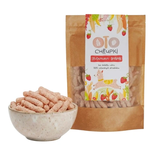 Chrupki truskawka-banan Otolandia 25g