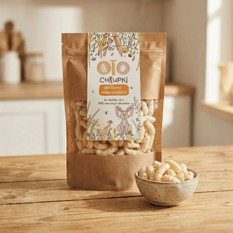 Chrupki orkiszowe pełnoziarniste Otolandia 25g