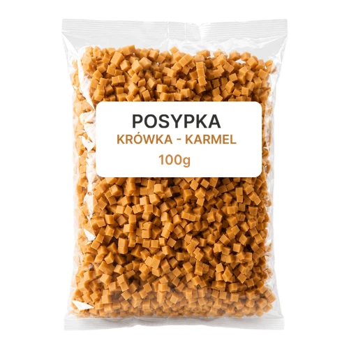 Posypka do lodów ciast Krówkowa 100g