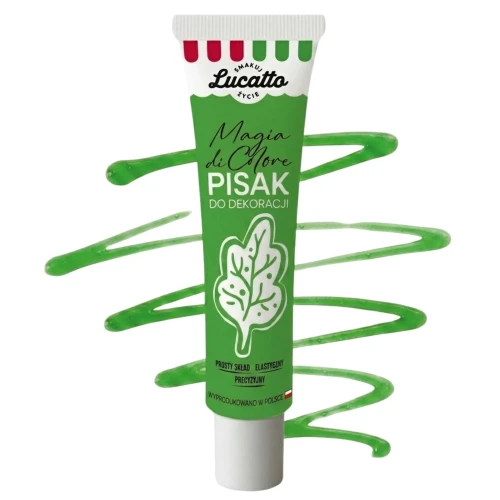 Pisak dekoracyjny zielony 20g