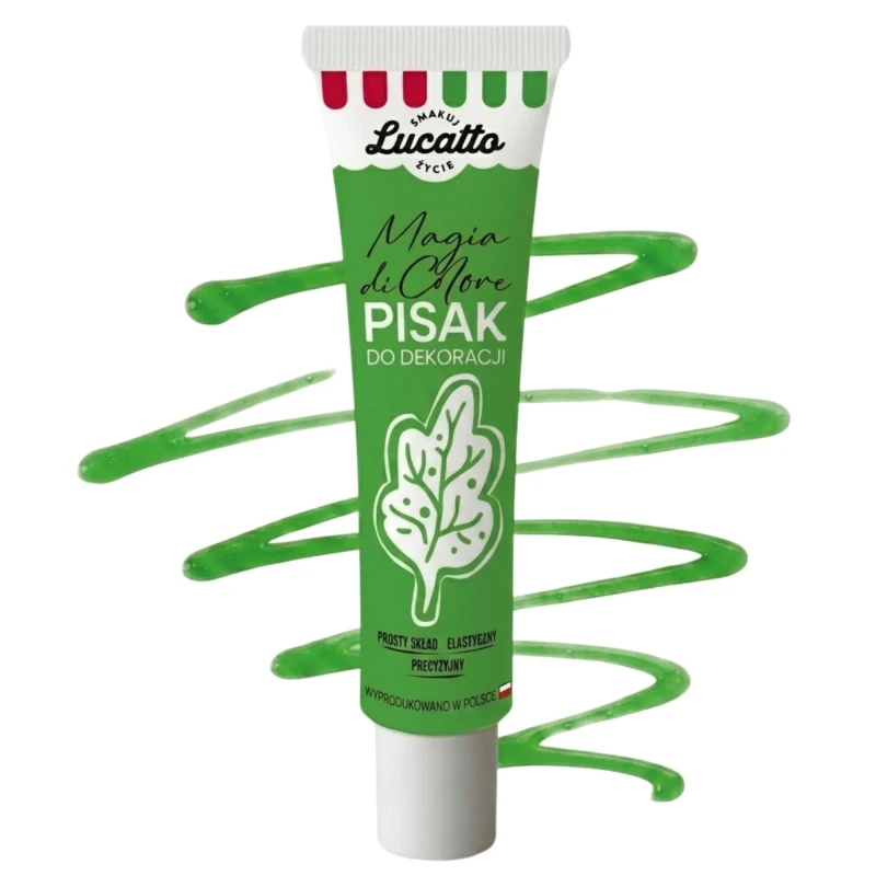 Pisak dekoracyjny zielony 20g