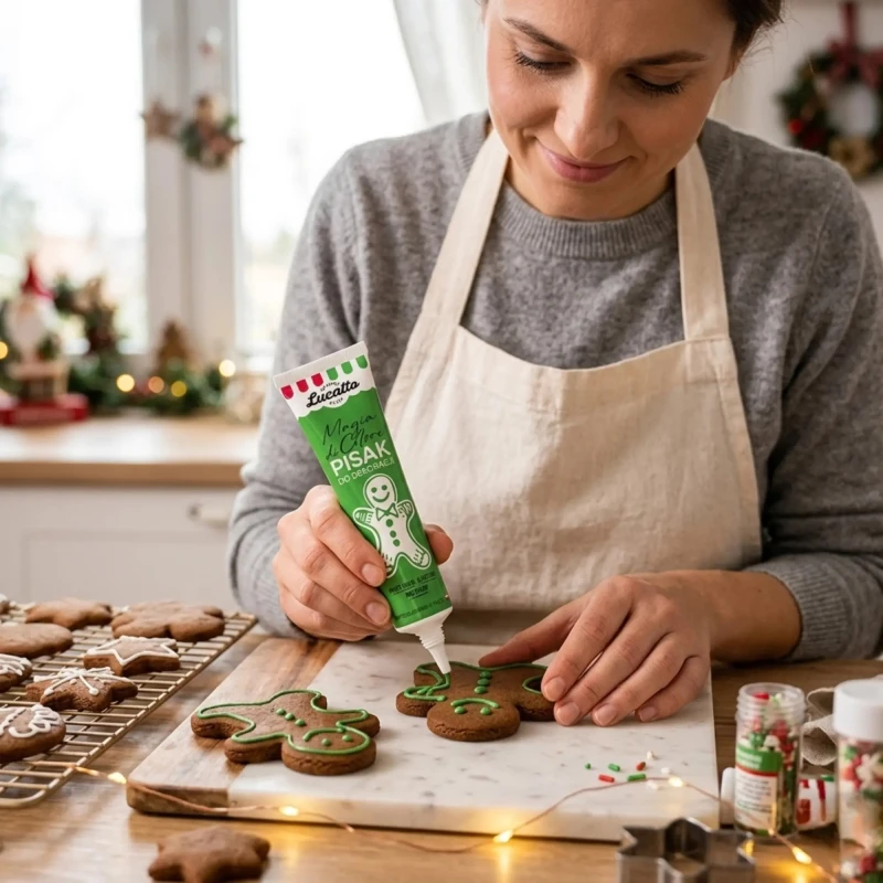 Pisak dekoracyjny zielony 20g
