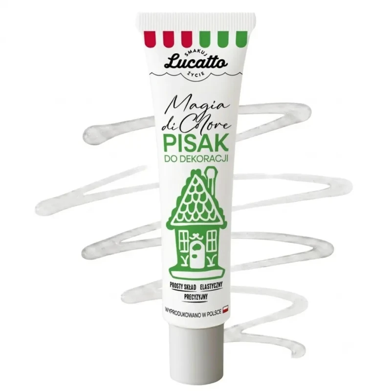 Pisak dekoracyjny biały 20g