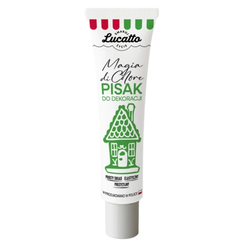 Pisak dekoracyjny biały 20g