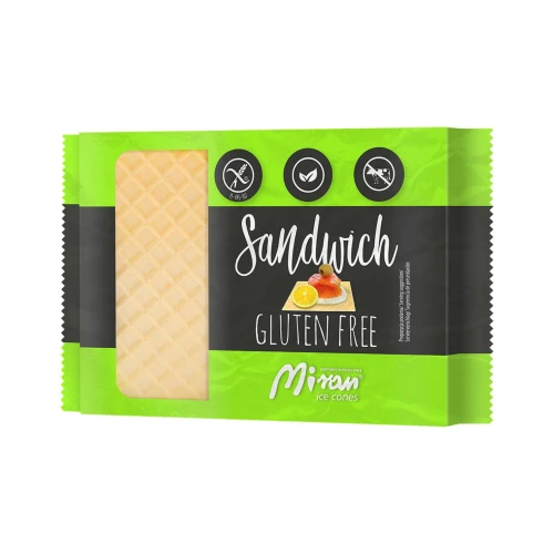 Wafle bezglutenowe chlebki waflowe Miran 80 g