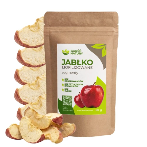 Jabłko liofilizowane segmenty Garść Natury 50g