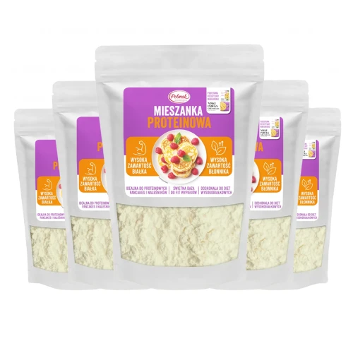 Mieszanka proteinowa 5x1kg do przygotowania fit pancakes i naleśników 5kg