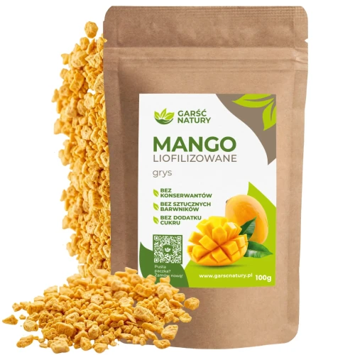 Mango liofilizowane grys Garść Natury 100g