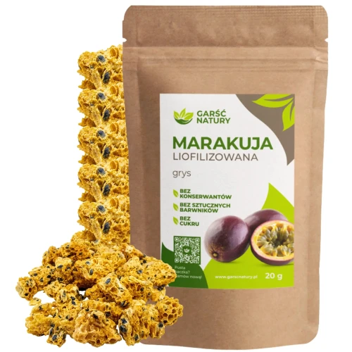 Marakuja liofilizowana grys Garść Natury 20g