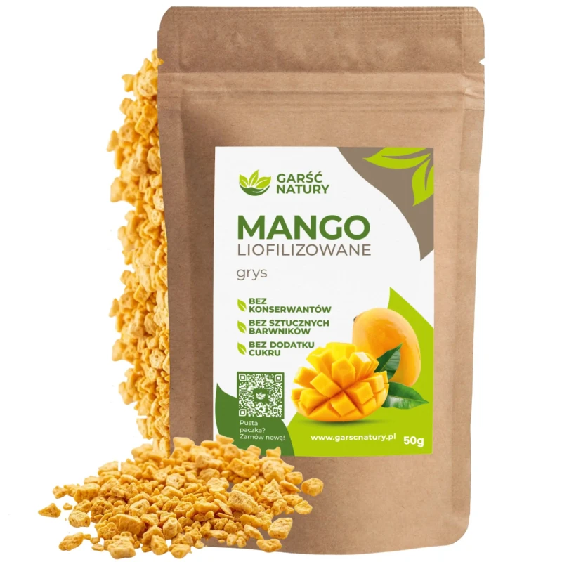 Mango liofilizowane grys Garść Natury 50g
