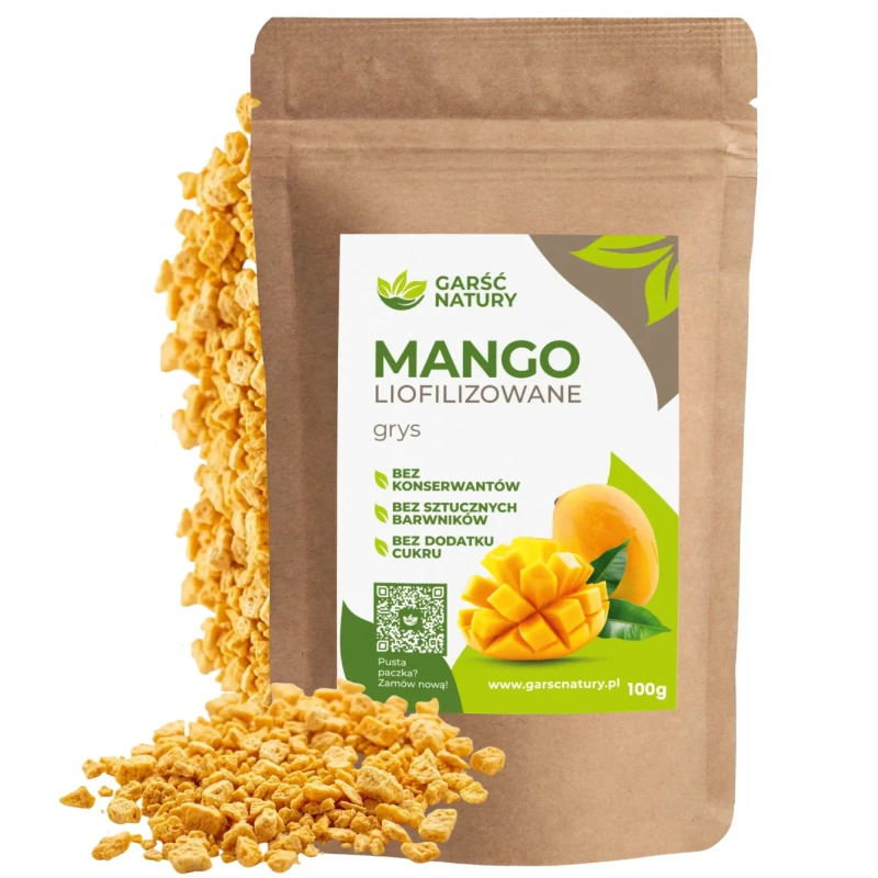 Mango liofilizowane grys Garść Natury 100g