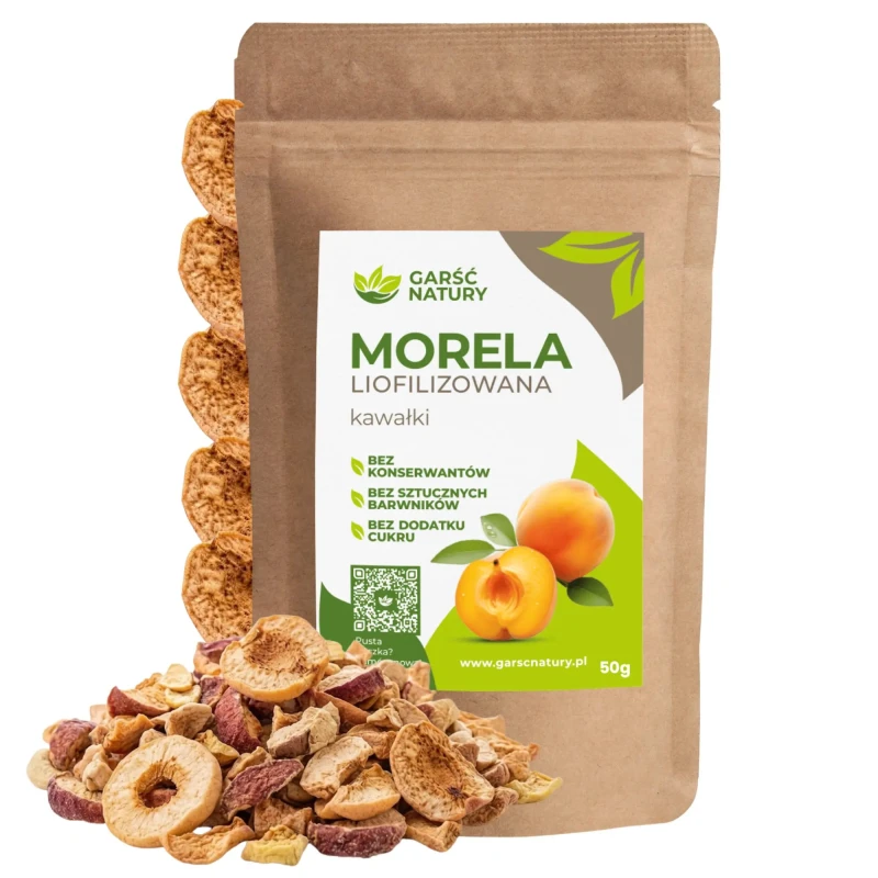 Morela liofilizowana kawałki Garść Natury 50g