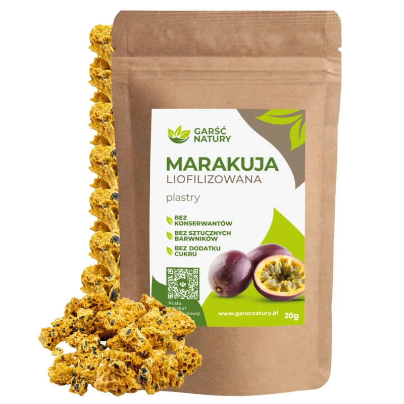 Marakuja liofilizowana grys Garść Natury 20g