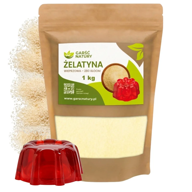 Żelatyna wieprzowa 280 BLOOM 1kg
