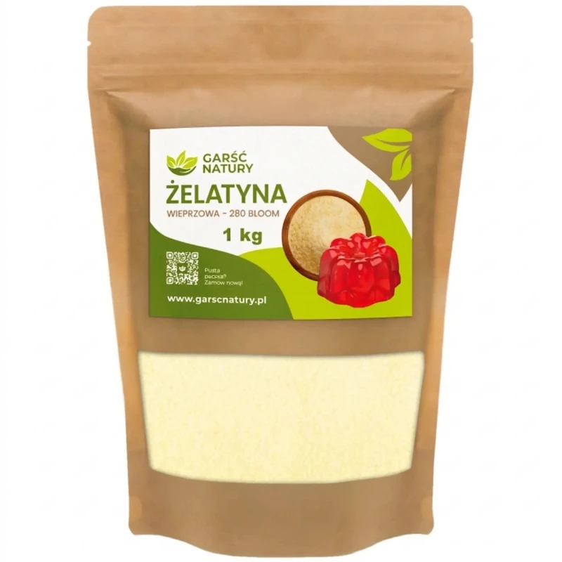 Żelatyna wieprzowa 280 BLOOM 1kg