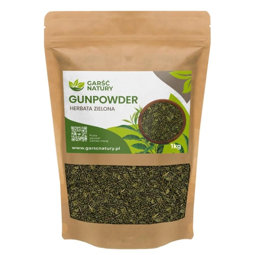 Herbata zielona liściasta GUNPOWDER 1000 g