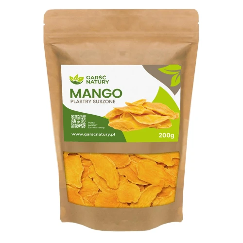 Mango suszone plastry 200 g Naturalne