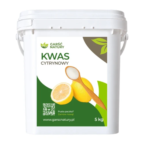 Kwas cytrynowy 5kg wiaderko